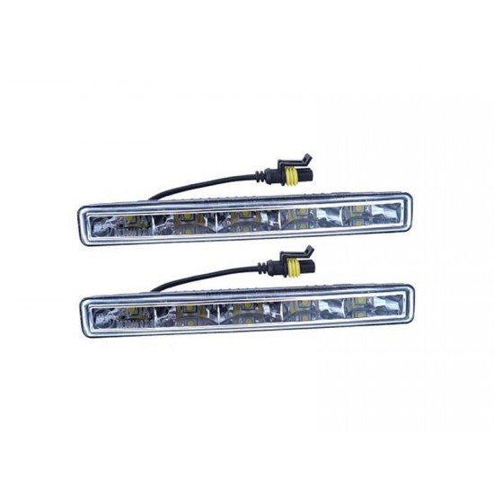 Svetlá denného svietenia 5 HIGH POWER LED 12V/24V (182x23x51 mm)