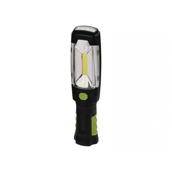 Nabíjacie svietidlo LED P4518, 3W COB + 6 LED