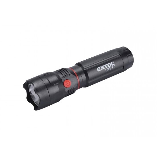 Svietidlo LED 100lm CREE + 150lm COB s magnetom, EXTOL LIGHT