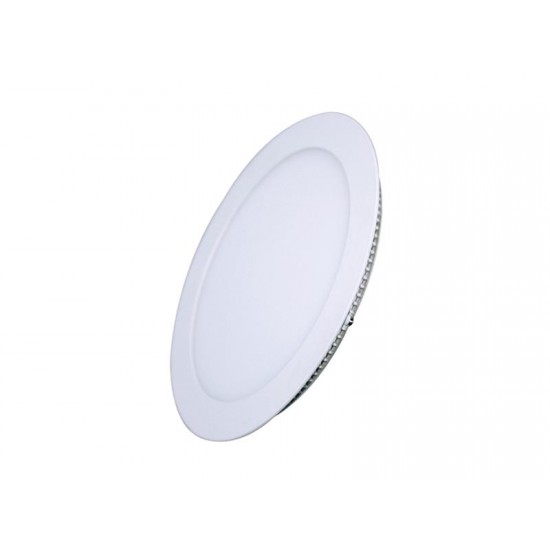 LED mini panel podhľadový 6W, 400lm, 3000K, tenký, okrúhly, biely WD101 Solight