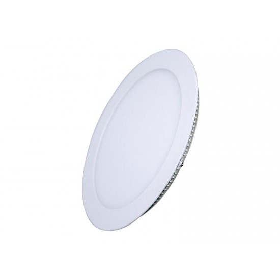 LED mini panel podhľadový 18W, 1530lm, 3000K, tenký, okrúhly, biely WD109 Solight