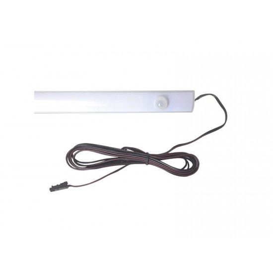LED svietidlo rohové s PIR senzorom, 12V, 550mm, 4000K, A1616-550 LED svietidlo rohové s PIR senzorom, 12V, 550mm, 4000K, A1616-550
