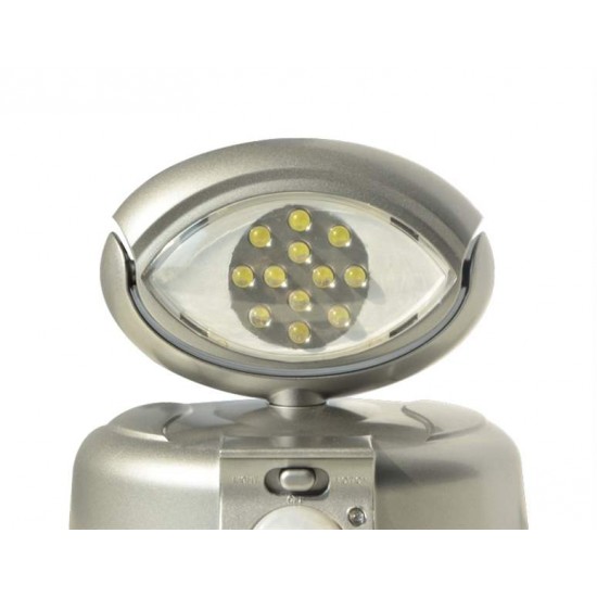 LED reflektor s PIR čidlom na 4xAA, RF01