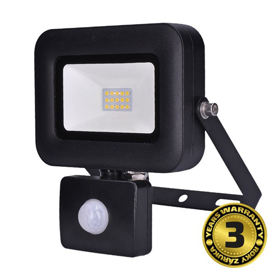 LED reflektor SOLIGHT WM-10WS-L PRO 10W PIR