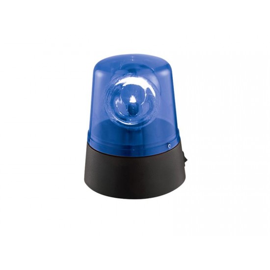 Majáčik IBIZA JDL008B-LED modrý, nepravidelne blikajúci