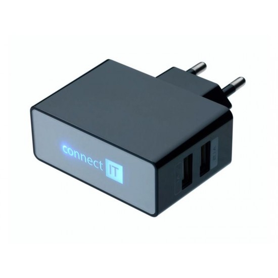 Adaptér USB CONNECT IT CI-153 POWER CHARGER