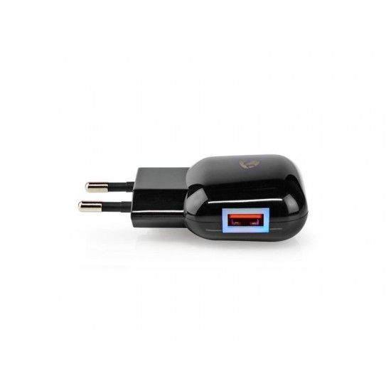 Adaptér USB NEDIS WCQC301ABK Adaptér USB NEDIS WCQC301ABK