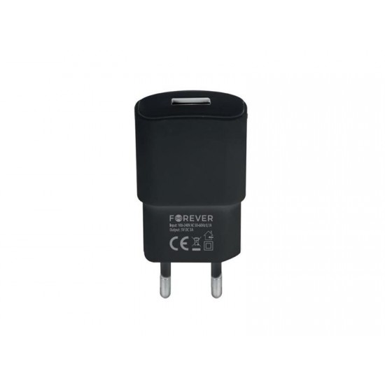 Adaptér USB FOREVER 3.A QC3.0 TC-01 BLACK Adaptér USB FOREVER 3.A QC3.0 TC-01 BLACK