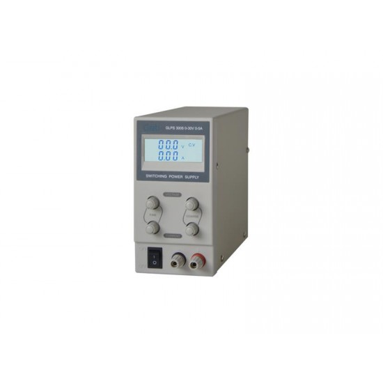 Zdroj laboratórny Geti GLPS 3005 0-30V/ 0-5A