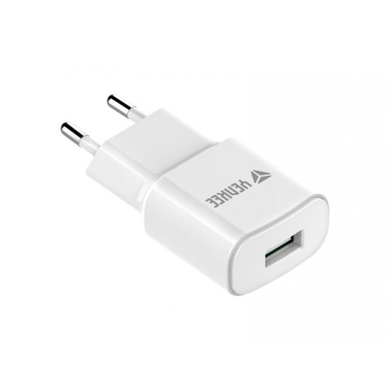 Nabíjačka YENKEE YAC 2013WH USB 2400mm