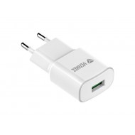 Nabíjačka YENKEE YAC 2023WH USB QC3.0