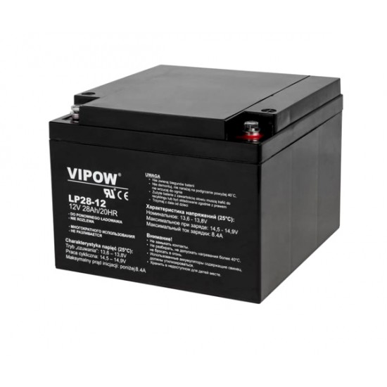 Batéria olovená 12V/28Ah VIPOW