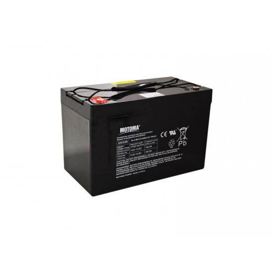 Batéria olovená 12V 100Ah MOTOMA pre soláry Batéria olovená 12V 100Ah MOTOMA pre soláry
