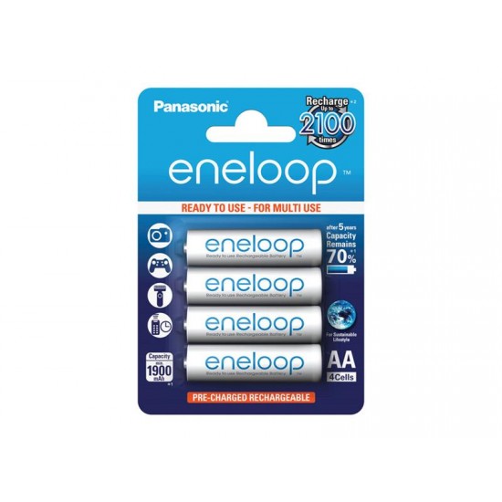 ENELOOP AA 4x 2100C PANASONIC 3MCCE/4BE nabíjacie ENELOOP AA 4x 2100C PANASONIC 3MCCE/4BE nabíjacie