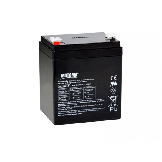 Batéria olovená 12V 5.0Ah MOTOMA