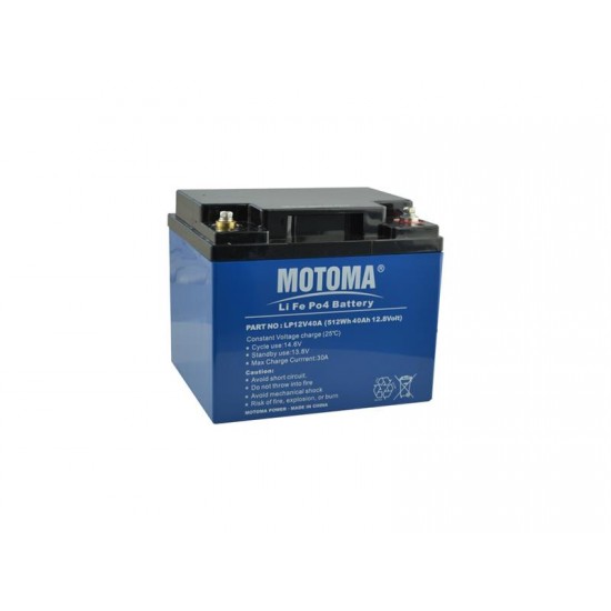 Batéria LiFePO4 12V/40Ah MOTOMA pre soláry