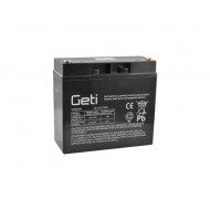 Batéria olovená 12V 18Ah GETI Batéria olovená 12V 18Ah GETI