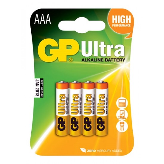 Batéria GP ultraalkalická AAA blister Batéria GP ultraalkalická AAA blister