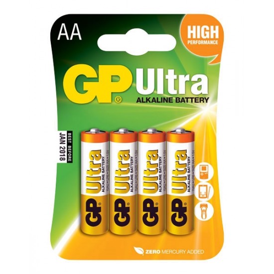 Batéria AA (R6) alkalická GP Ultra Alkaline