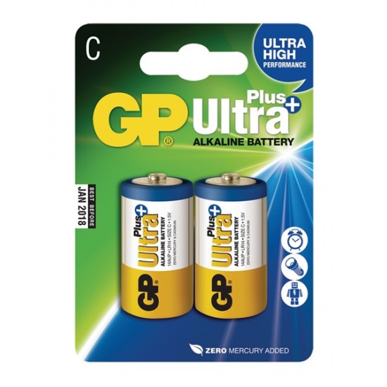 Batéria GP Ultraalkalická Plus C