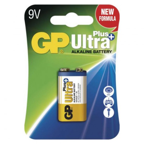 Batéria GP Ultraalkalická Plus 9V blok Batéria GP Ultraalkalická Plus 9V blok