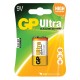 Batéria 6F22 (9V) alkalická GP Ultra Alkaline 9V Batéria 6F22 (9V) alkalická GP Ultra Alkaline 9V
