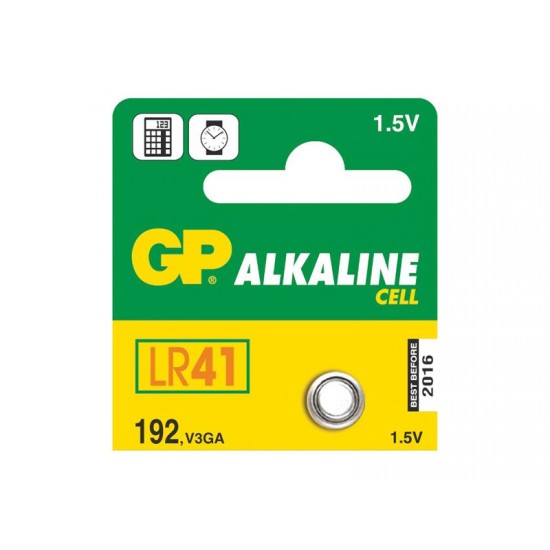 Batéria LR41 (192) GP alkalická Batéria LR41 (192) GP alkalická