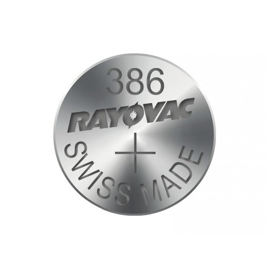 Gombíková batéria do hodiniek RAYOVAC 386 Gombíková batéria do hodiniek RAYOVAC 386