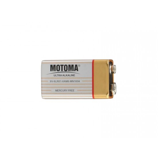 Batéria (9V) alkalická MOTOMA Ultra Alkaline 9V Batéria (9V) alkalická MOTOMA Ultra Alkaline 9V