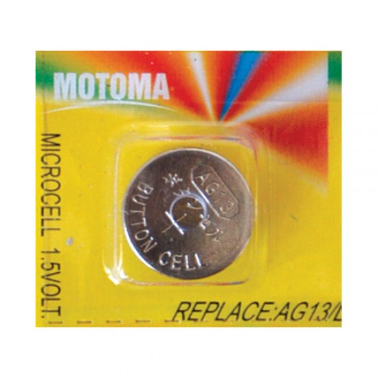 Batéria LR44 (A76) MOTOMA alkalická Batéria LR44 (A76) MOTOMA alkalická