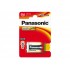 Batéria 6F22 (9V) alkalická PANASONIC Pro Power 6LR61 1BP