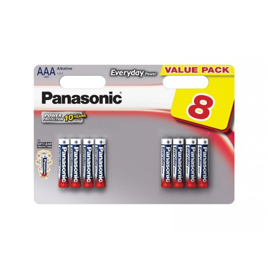 Batéria AAA (R03) alkalická PANASONIC Everyday Power 8BP