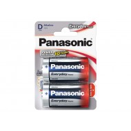 Batéria D (R20) alkalická PANASONIC Everyday Power LR20 2BP Batéria D (R20) alkalická PANASONIC Everyday Power LR20 2BP