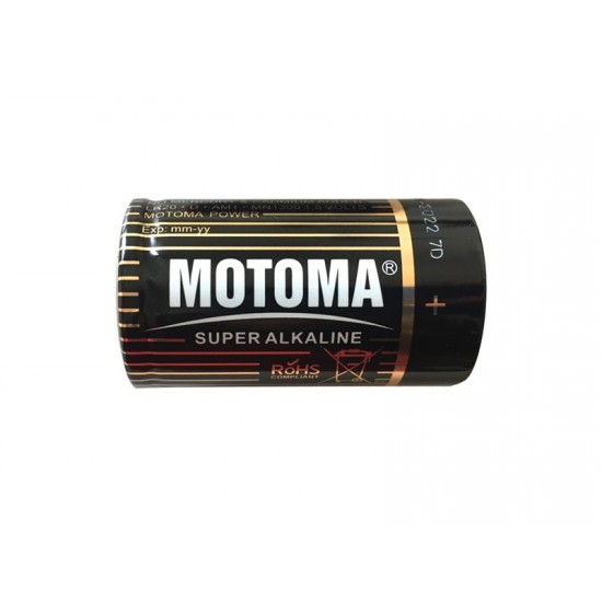 Batéria alkalická R20 D MOTOMA Black edition