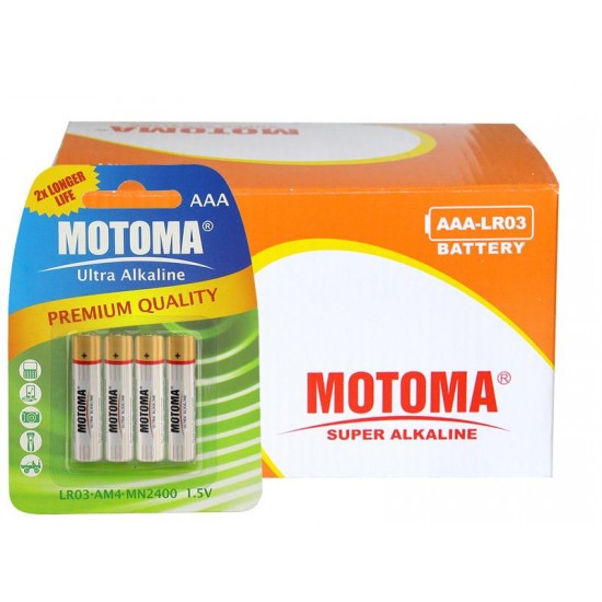 Krabice AAA (LR03) Ultra Alkaline MOTOMA 96 ks