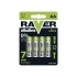 Batéria AA (R6) alkalická RAVER 4ks