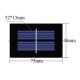 Fotovoltaický solárny článok 1V / 0,2W (panel) + káblové vývody