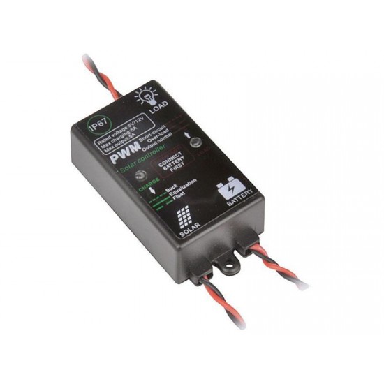 Solárny regulátor PWM 6V,12V/ 5A Solárny regulátor PWM 6V,12V/ 5A
