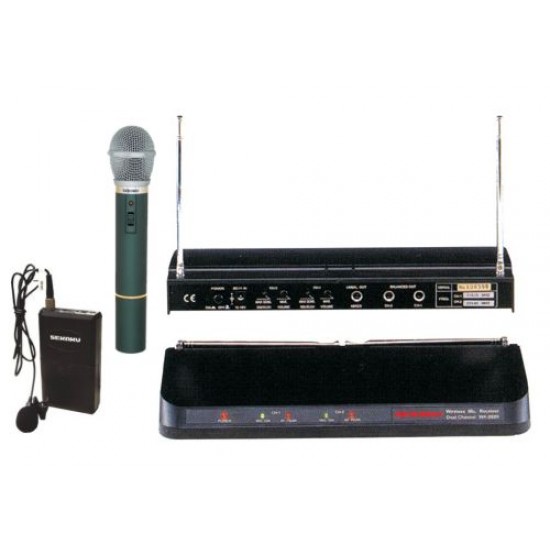 Bezdrôtový mikrofón WR202R+VXM286+WT203P Bezdrôtový mikrofón WR202R+VXM286+WT203P