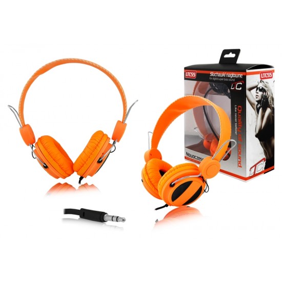 Slúchadlá cez hlavu LTC LTC55 Orange Slúchadlá cez hlavu LTC LTC55 Orange