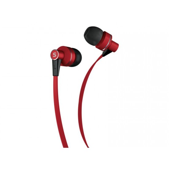 Slúchadlá SENCOR SEP 300 MIC RED MET Slúchadlá SENCOR SEP 300 MIC RED MET