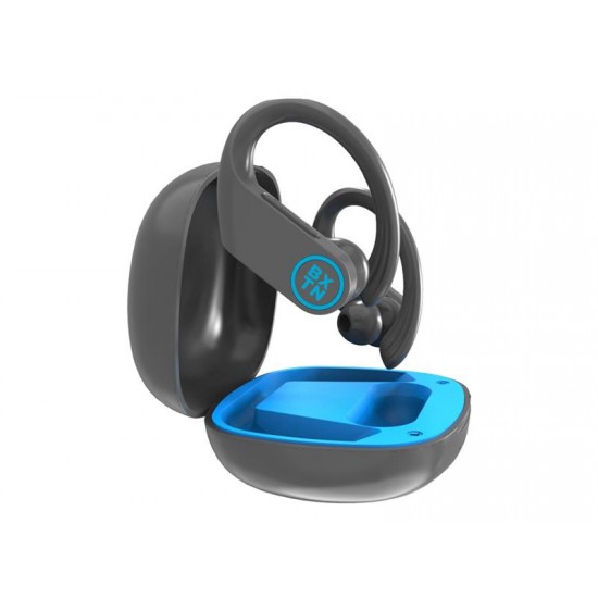 Slúchadlá Bluetooth BUXTON REI-TW 300 DARK GREY IPX7 TW SL. Slúchadlá Bluetooth BUXTON REI-TW 300 DARK GREY IPX7 TW SL.