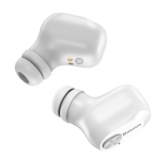 Slúchadlá Bluetooth BASEUS TWS W01 biele