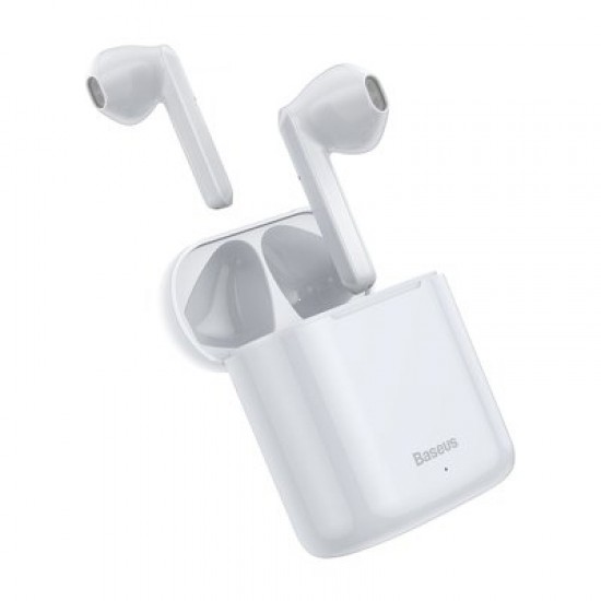 Slúchadlá Bluetooth BASEUS TWS W09 bielej Slúchadlá Bluetooth BASEUS TWS W09 bielej