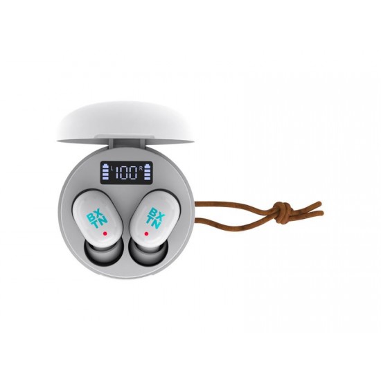 Slúchadlá Bluetooth BUXTON REI-TW 052 TWS WHITE Slúchadlá Bluetooth BUXTON REI-TW 052 TWS WHITE