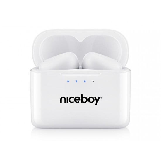Slúchadlá Bluetooth NICEBOY HIVE Podsie 2021 POLAR WHITE Slúchadlá Bluetooth NICEBOY HIVE Podsie 2021 POLAR WHITE