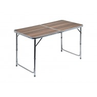 Stôl kempingový CATTARA 13487 DOUBLE hnedý Stôl kempingový CATTARA 13487 DOUBLE hnedý