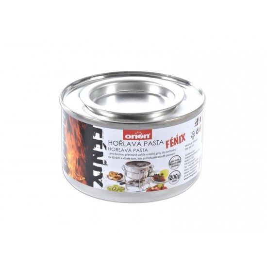 Pasta horľavá ORION FIREGEL 200G Pasta horľavá ORION FIREGEL 200G