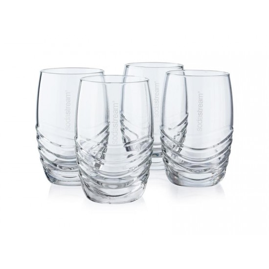 SodaStream Sada 4 dizajnových pohárov SodaStream Sada 4 dizajnových pohárov
