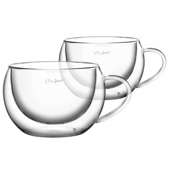 Poháre LAMART LT9012 VASO cappuccino 2ks 270ml Poháre LAMART LT9012 VASO cappuccino 2ks 270ml